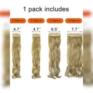 💁🏼‍♀️ Clip in hair extensions 💁🏼‍♀️